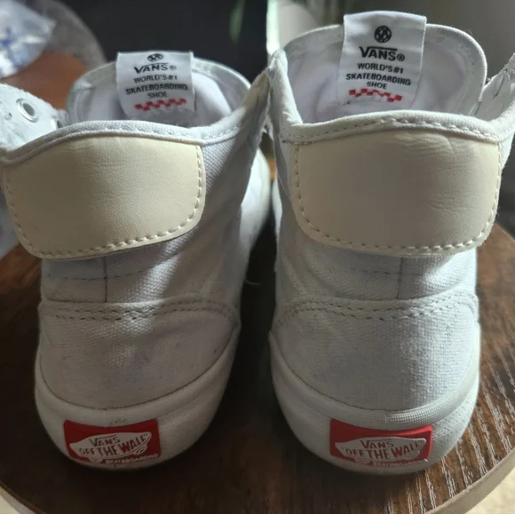 Vans The Lizzie White Sneakers Womens 6.5 - Picture 3 of 6